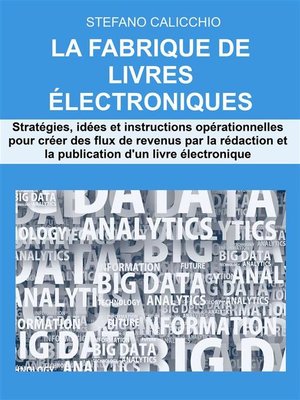 cover image of La fabrique de livres électroniques